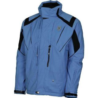Spyder Men's Andermatt Jacket (Atlantic)   M  Skiing Jackets  Sports & Outdoors