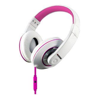 Sentry Industries Inc. HM963 Deep Bass Stereo Headphones with Mic, Pink Electronics