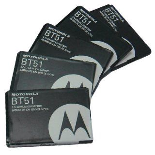 New Motorola BT51 OEM SNN5814 BATTERY 940 mAh A1200 MING C290 C168i KRZR K1M MOTO Q V190 V235 V323 V325 V360 V361 V365 W220 W315 W375 W385 W490 W510 W755 ROKR Z6m RIZR Z6tv V195 Authentic LOT OF 5 Cell Phones & Accessories