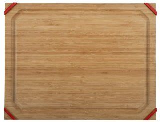 Core Bamboo 1021 Corner Grip Cutting Board, Extra Large, Strawberry Wood Cutting Board Kitchen & Dining