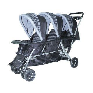 Baby Trend Triplet Stroller in Navy  Standard Baby Strollers  Baby