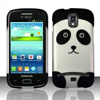 [Extra Terrestrial]For Samsung Galaxy S Relay 4G T699 (T Mobile) Rubberized Design Cover   Panda Bear Cell Phones & Accessories