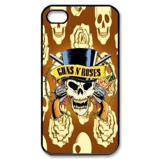 Diy Phone Cover Custom Guns N Roses Hard Rock Music Band Printed Hard Plastic Protective Case Cover for iPhone 4 4G 4S DPC 19564 (3) Cell Phones & Accessories