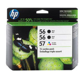 HP Ink 56/56/57 (CD944FN) Combo Triple Pack CD944FN#140 Electronics