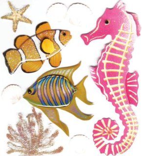 Jolee's Boutique Dimensional Stickers, Sea Creatures