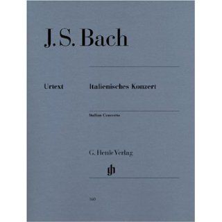 Italian Concerto BWV 971 Johann Sebastian Bach 9790201801605 Books