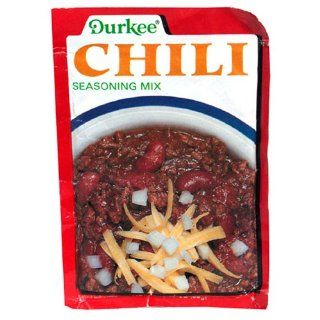 Durkee Chili Seasoning Mix, 1.75 Ounce Packets (Pack of 18)  Grocery & Gourmet Food