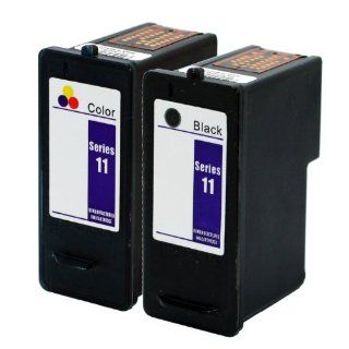 2 Pack Series 11 Remanufactured Hi Yield Ink for Dell JP451 JP453 All in One 948 v505w v505