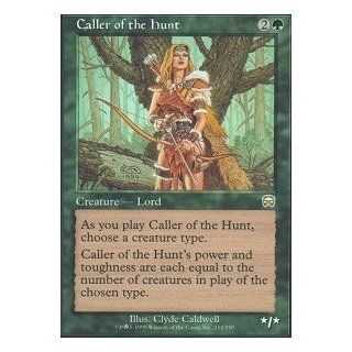 Magic the Gathering   Caller of the Hunt   Mercadian Masques   Foil Toys & Games