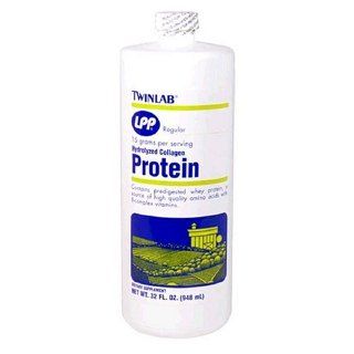 Twinlab LPP Hydrolyzed Collagen Protein, Regular, 32 Fluid Ounce (948 ml) Health & Personal Care