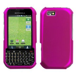 Hard Protector Skin Cover Cell Phone Case for Motorola Titanium I1X Sprint,Nextel   Titanium Solid Hot Pink Cell Phones & Accessories
