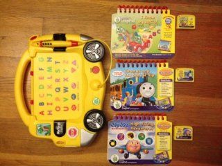 My First LeapPad System & 3 Books with Cartridges (Thomas, Jay Jay, Leap Frog) Toys & Games