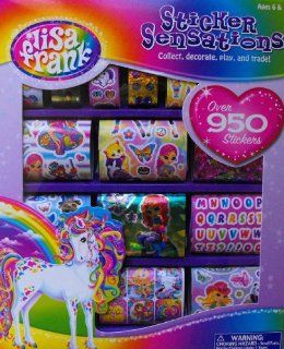 Lisa Frank Sticker Sensations 950 Stickers Toys & Games