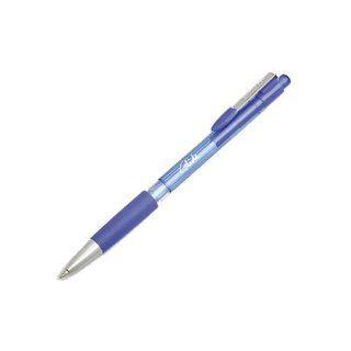 Skilcraft(R) 48% Recycled Glide Retractable Ballpoint Pens, Fine Point, 0.7Mm, Blue, Pack Of 3  Pen Refills 