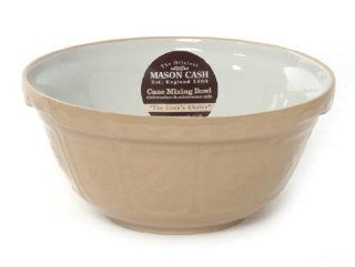 Mason Cash 8 Inch Ceramic Mixing Bowl, White Kitchen & Dining