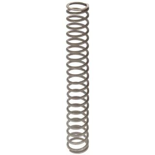 Music Wire Compression Spring, Steel, Metric, 45 mm OD, 5 mm Wire Size, 29.59 mm Compressed Length, 64 mm Free Length, 980.61 N Load Capacity, 28.34 N/mm Spring Rate (Pack of 10)