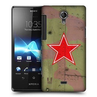 Head Case Designs Soviet Nation Markings Hard Back Case Cover for Sony Xperia T LT30P Cell Phones & Accessories