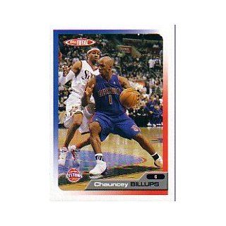 2005 06 Topps Total #19 Chauncey Billups at 's Sports Collectibles Store