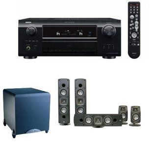 Denon AVR 989 Home Theater System Bundle with Klipsch Speakers Electronics