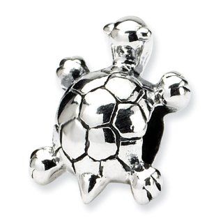 Sterling Silver Reflections Kids Turtle Bead Bead Charms Jewelry