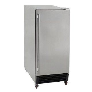 Avanti Outdoor Refrigerator with Stainless Steel Door   Frontgate Margarita Glasses Kitchen & Dining