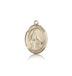 JewelsObsession's 14K Gold St. Veronica Medal Pendants Jewelry
