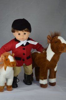 BROWN PONY FOR AMERICAN GIRL DOLLS BITTY TWINS BITTY BABY Toys & Games