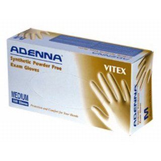 Adenna VTX995 Vitex Vinyl PF, Exam Gloves, Medium, 100 Count (Pack of 10)