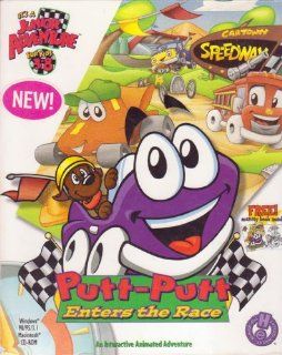 PUTT PUTT ENTERS THE RACE WITH BONUS COLLECTIBLE PUTT PUTT KEYCHAIN Video Games