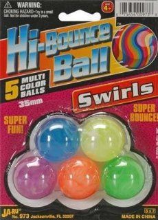 Hi Bounce Ball 5 Swirl JRI973 Toys & Games