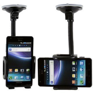 Samsung Infuse 4G (AT&T) Car Windshield Dash Mount Cradle Holder Kit SGH i997 Cell Phones & Accessories