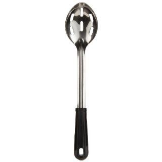 Adcraft BHS 13SL 13" Length, Stainless Steel Slotted Bowl Basting Spoons with Bakelite Handle