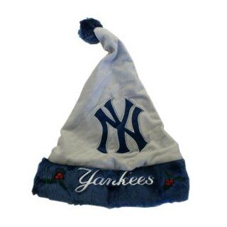 New York Yankees Santa Hat   2006 Style (With berries) (Quantity of 1)  Decorative Hanging Ornaments  Sports & Outdoors