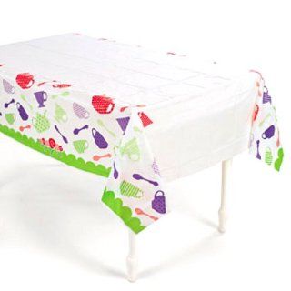 Girly Tea Party Table Cover (1 pc) Toys & Games