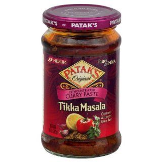 Pataks Tikka Masala Paste 10 Oz  Indian Food  Grocery & Gourmet Food