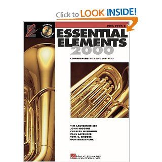 Essential Elements Tuba Book 2 Various 9780634012990 Books