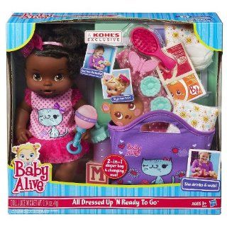 Baby Alive All Dressed Up N' Ready To Go Doll   African American Toys & Games