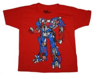 Transformers Optimus Prime Character T shirt for Boys (10/12) Fashion T Shirts Clothing
