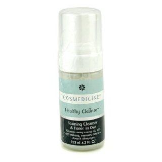 Cosmedicine Healthy Cleanser Foaming Cleanser and Toner in One   4.2 fl oz  Facial Cleansing Washes  Beauty