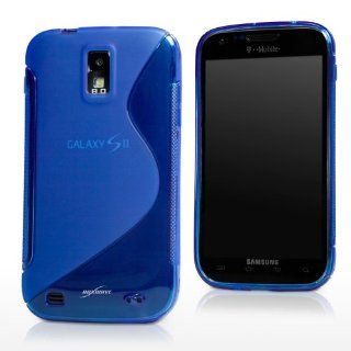 BoxWave T Mobile Samsung Galaxy S2 (Samsung SGH t989) DuoSuit   Slim Fit Ultra Durable TPU Case with Stylish "S" Design on Back (Super Blue) Cell Phones & Accessories
