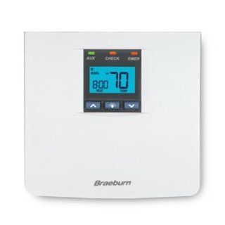 Braeburn Model 3200 2 Heat/2 Cool Non Programmable Digital Thermostat   Programmable Household Thermostats  