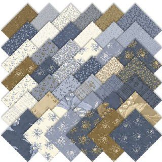 Moda Blueberry Crumb Cake Charm Pack 5" Quilt Squares