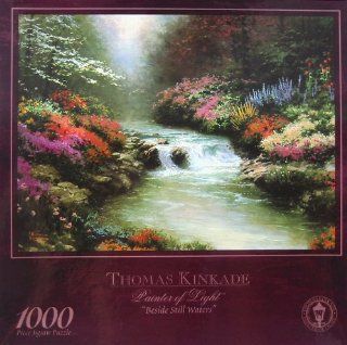 Thomas Kinkade Painter of Light "Beside Still Waters" 1000 Piece Jigsaw Puzzle Toys & Games