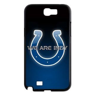 Custom Indianapolis Colts Case for Samsung Galaxy Note 2 N7100 IP 17600 Cell Phones & Accessories