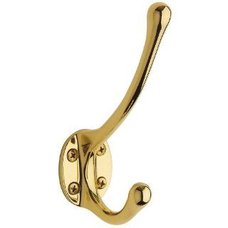 Baldwin 0742.031 Non lacquered Brass Costume Hook   Hardware  