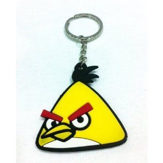 Yellow Angry Birds Keychain Kitchen & Dining