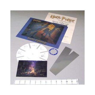 HARRY POTTER & the CHAMBER of SECRETS HOGWARTS SECRET SIGHTINGS COLOR LIGHT DIFFRACTION MAGIC PRISM EXPERIMENT, PHENAKISTASCOPE MOVING PICTURE PROJECT, CARNIVAL FUN HOUSE MIRROR MAKING SCIENCE KIT Toys & Games