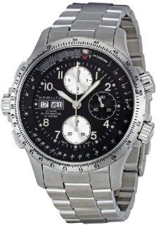 Hamiton Khaki X Wind Black Dial Stainless Steel Watch H77616133 Hamilton Watches