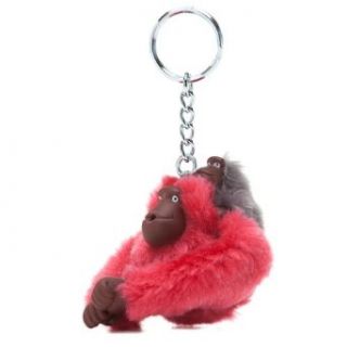 Kipling Small Baby Monkey Keychain (Red) Novelty Keychains Clothing