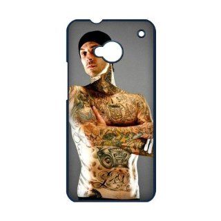 TRAVIS BARKER Hard Plastic Back Cover Case for HTC ONE M7 Cell Phones & Accessories